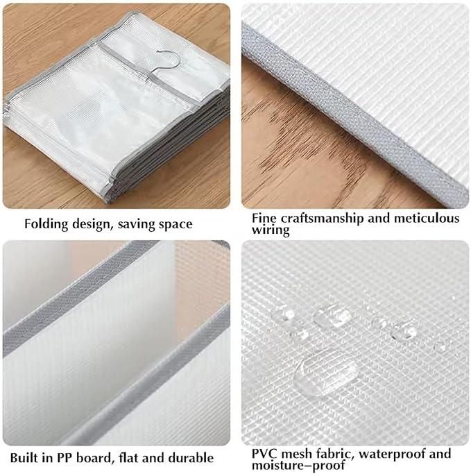 6-Slot Hanging Closet Foldable Organizer