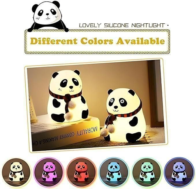 Cute Panda Touch-Sensor Night Light