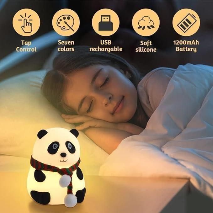 Cute Panda Touch-Sensor Night Light